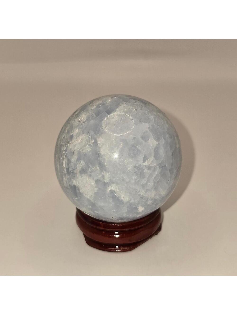 291. Blue Calcite Sphere